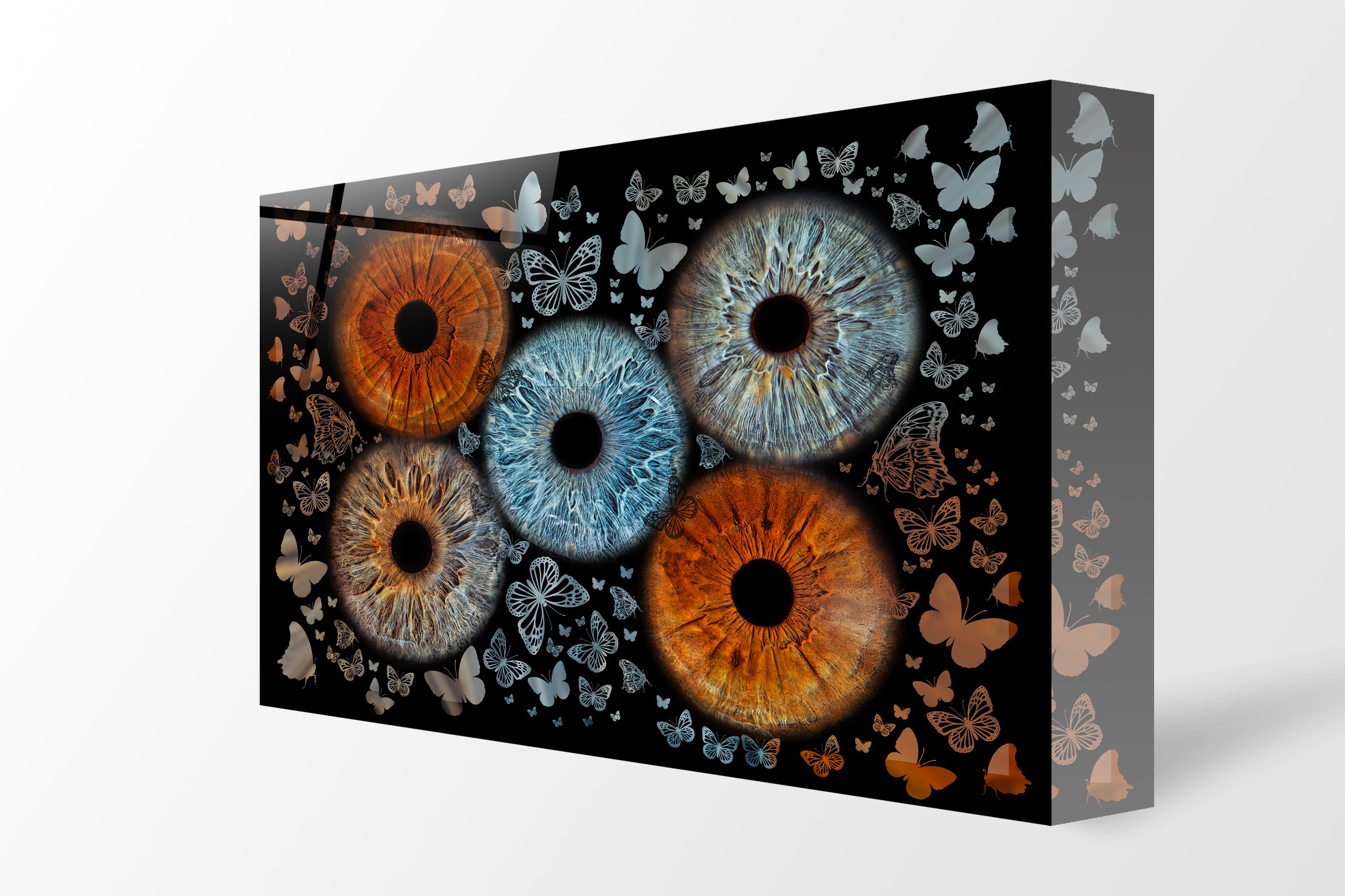 Acrylblok | Vlinders
