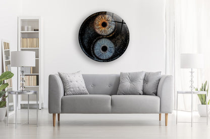 Acryl Iris Cirkel | Ying Yang