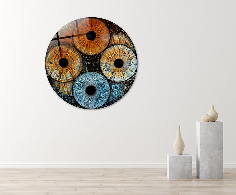 Acryl Iris Cirkel | Ying Yang