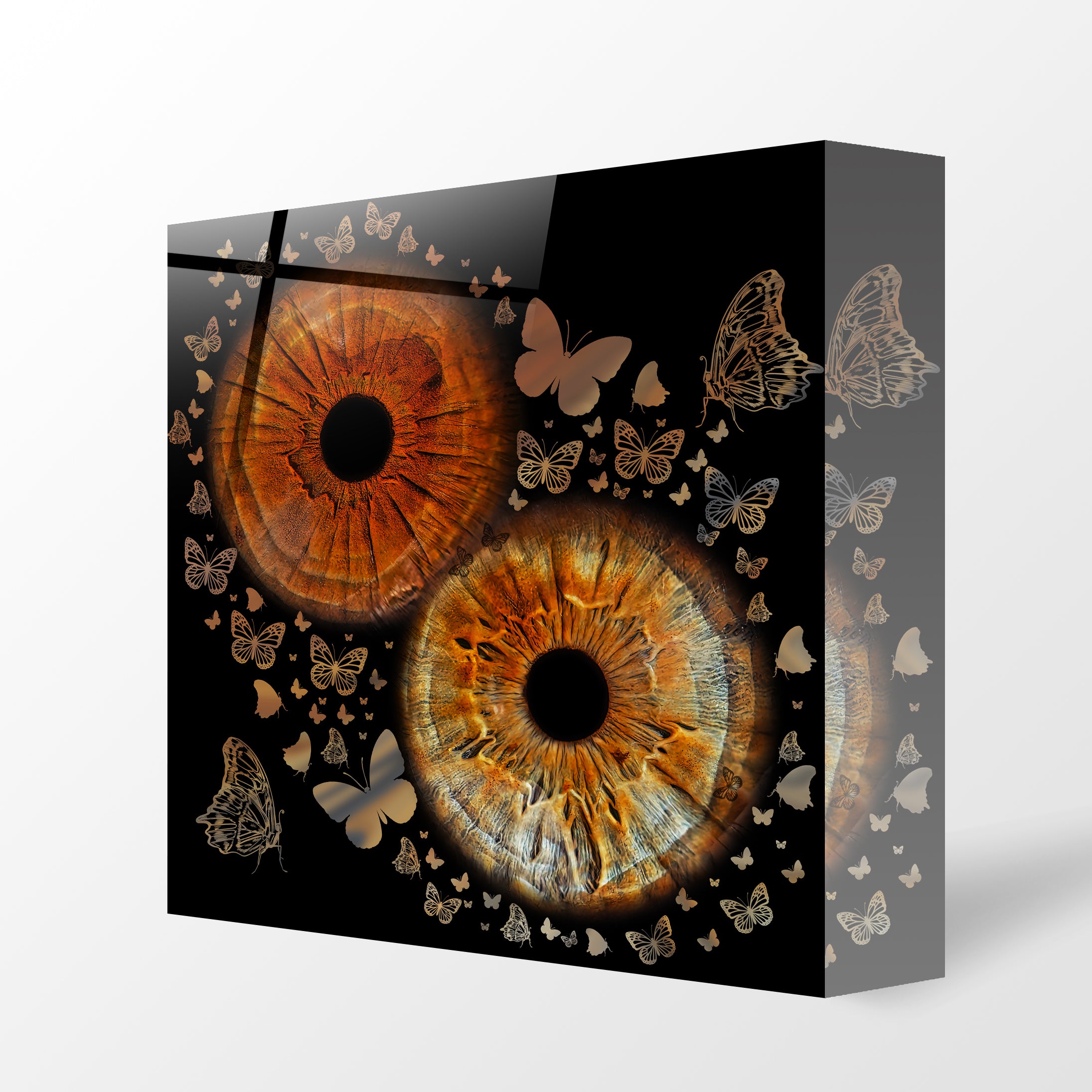 Acrylblok | Vlinders