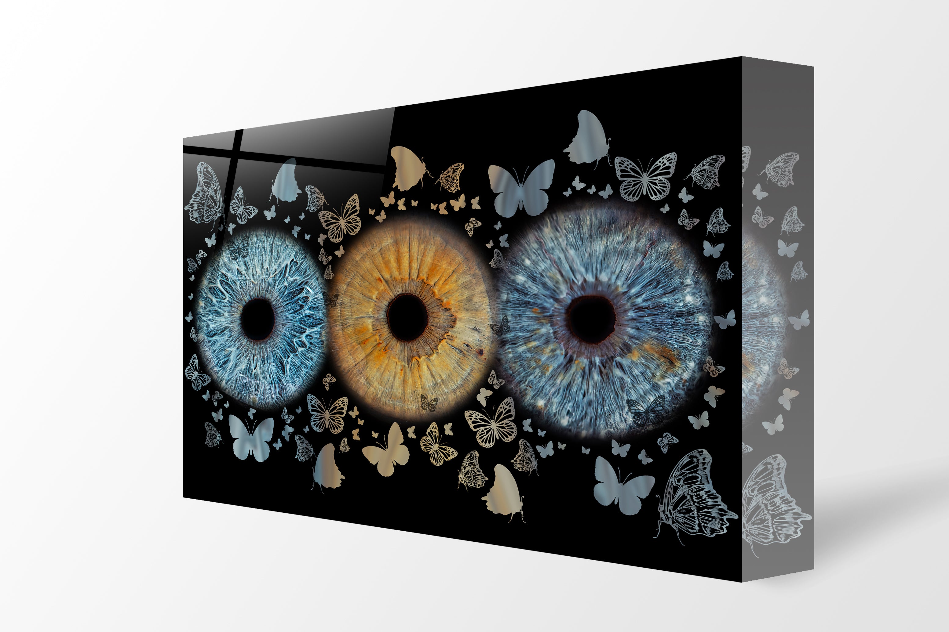 Acrylblok | Vlinders