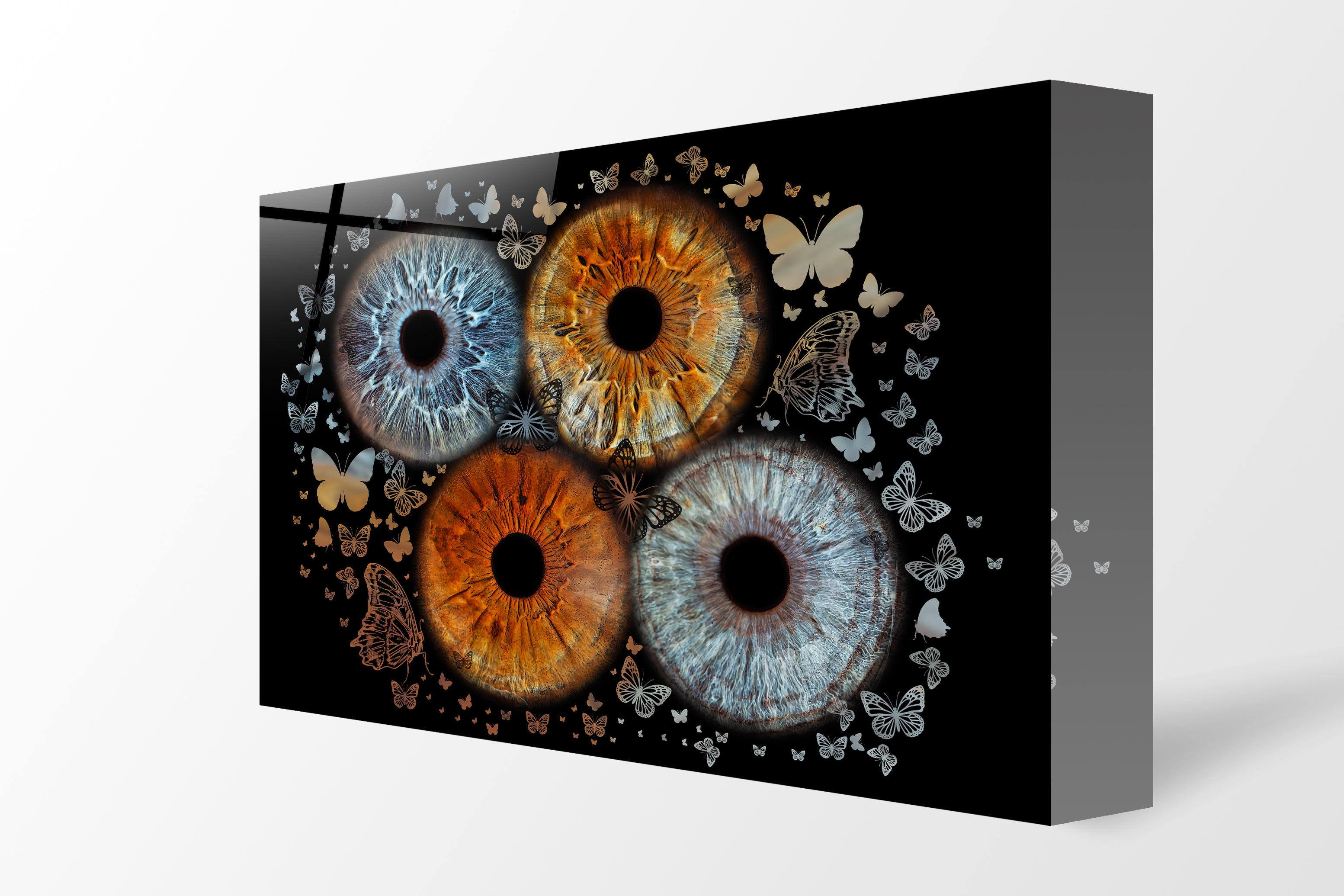 Acrylblok | Vlinders